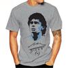 Camiseta de Moda para Hombre y Mujer Diego Maradona Impresión 3D Unisex Cuello Redondo