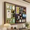 Parede de Exibição de Fotos Magnética Vermelho Azul Criativo DIY Painel de Fundo para Parede de Fotos Decoração de Parede de Corredor Exibição