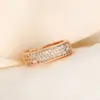 Anillo de Lujo Ligero de Moda Coreana Tendencia en Tiktok con Microincrustaciones de Diamante y Madreperla para Mujer con Acabado de Alta Gama Que No Se Desvanece
