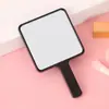 Espejo de Mano Cuadrado con Logo Imprimible Espejo de Mano con Mango Espejo de Maquillaje Promocional de Belleza Espejo Pequeño Publicitario en Forma de Corazón