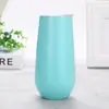 Amazon Artículos Esenciales Copa de Champaña Acero Inoxidable Copa de Vino Tinto Copa de Cerveza 6oz Copa de Vino con Aislamiento al Vacío Taza de Cáscara de Huevo