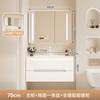 Lavabo de cerámica de gran diámetro combinación de mueble de baño lavabo grande lavabo cerámico integrado lavabo oceánico tamaño grande lavabo de vientre para baño