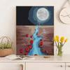 Pintura al Óleo Digital DIY Pintura al Óleo Hecha a Mano Colorear Regalo de Cumpleaños Exquisita Pintura Acrílica Decorativa Pintada a Mano Puesto Mayorista