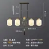 Novo lustre estilo chinês dourado-bronze para uso doméstico, luz principal para sala de estar, lustre estilo chinês para hall, quarto e sala de jantar, luminárias Zhongshan