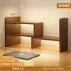 Estantería de Esquina Estante de Almacenamiento de Escritorio Escritorio de Dormitorio Estante Pequeño Almacenamiento de Dormitorio Estudiantil Estante Multicapa Estante de Almacenamiento