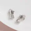 [Serie de Café de Desayuno Parisino] Colgante de Croissant de Grano de Café DIY Goteando Aceite Colgante Accesorios para Joyería DIY
