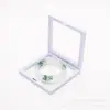 Caixa de joias especializada, caixa flutuante de PE, caixa display para embalagem de joias, caixa de embalagem com filme de PE para armazenamento de pulseiras e colares, acessórios