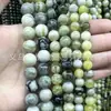 Cuentas de jade Flor Rusa natural para pulsera DIY, cuentas para pulsera, cuentas sueltas de jade Flor Rusa, joyería, productos semiacabados