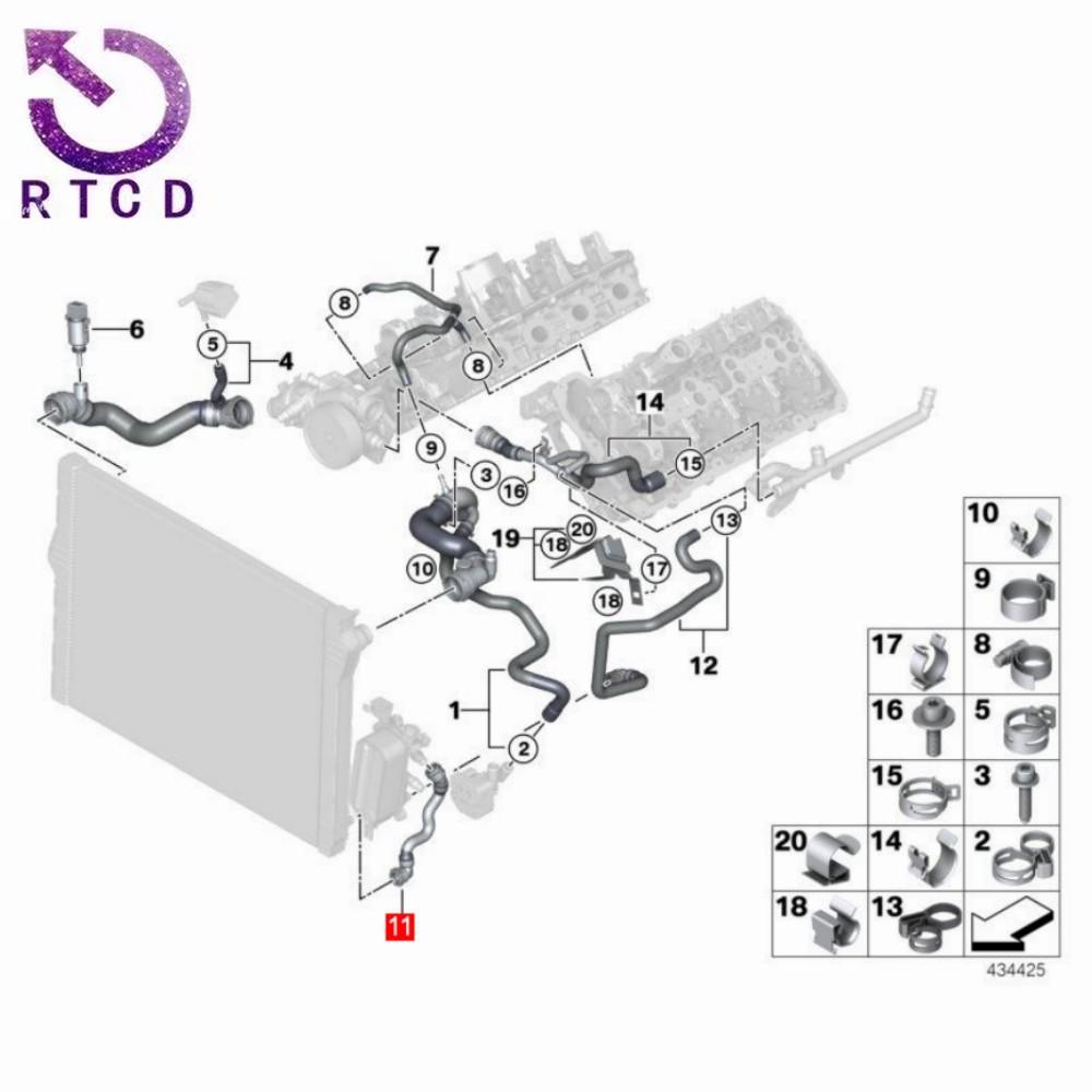 17127592651水箱散热器软管6