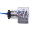 Plugue da Válvula Solenoide Hidráulica Plugue da Bobina Solenoide Caixa de Junção de Relé com Luz 24V220V