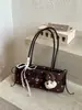 Bolso de hombro con lazo de lunares de moda transfronterizo para mujer, nuevo y elegante bolso de hombro de nicho 2026, bolso de trabajo