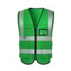 Colete Refletivo Serviço de Trânsito Colete Fluorescente Roupa Voluntários Limpeza Segurança do Local Construção Colete Refletivo