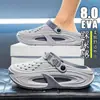 Zuecos de EVA para hombre, nuevo modelo verano 2026, para exteriores, antideslizantes, resistentes al olor, soporte para el arco, sandalias de talla grande para pareja