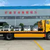 Grúa Jiefang J6L de placa amarilla para dos vehículos, remolque plataforma de rescate en carretera, disponible para exportación, suministro directo del fabricante