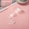 Alça de Ombro Transparente Fosca Invisível de 1cm Acessórios para Roupa Íntima Removíveis Tpu Alta Elasticidade Espessada Alça de Ombro Sem Marcas para Sutiã Roupa Íntima
