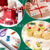 Pegatinas térmicas mini de vacaciones, aptas para impresoras D30/D35/P15, son autoadhesivas, papel térmico de etiquetas de colores para Navidad