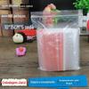 Saco ziplock de 10 * de 15 CM por atacado transparente 5 fio clipe cadeia PE saco de vedação Não. 5 saco selado saco de osso atacado em estoque