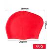 Gorro de Natación de Silicona para Cabello Largo de Mujer 60g En Stock Impermeable Color Imprimible Sin Estiramiento Venta Directa de Fábrica