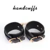 Sexy Esposas SM, Accesorios para Coqueteo en Pareja, Productos para Adultos, Grilletes de Cuero para Bondage, Juguetes Alternativos a Gran Escala