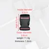 Venta al por mayor de Fabricantes2-5cm Accesorio para Bolsas Hebilla de Inserción