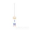 Sunshine Catcher Jardinagem Artesanato Lótus Dourado Gota de Água Bola de Iluminação Conjunto de 6 peças AB Cor Pingente Pingente de Cristal