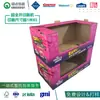 Exclusivamente para a caixa de papel de exibição PDQ do depósito do Sam's Club, caixa de papel para sapatos e meias, caixa de papel de exibição de papel para promoção de supermercado, PDQ de frutas