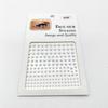 Parche de Diamantes Maquillaje de Ojos Joyería Maquillaje Cara Perla Niños Danza Pegatina Cara Esquina del Ojo Pedrería Ceja Papel Arte de Uñas Sin Corte