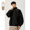 Estándar Nacional 90 Pluma de Pato Blanco Estilo Americano Chaqueta de Plumas de Piloto para Hombre, Corte Limpio, Gama Alta, Abrigo Corto Grueso Fresco