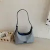2026 Nueva Bolsa de Hombro de Mezclilla Personalizada Estilo Coreano, Bolso Pequeño Casual Retro, Bolso de Mano y Bolso de Hombro de Aspecto Elegante para Viajes Diarios