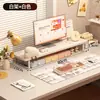 Estante Elevado para Escritorio E-Sports de Computadora Almacenamiento Estación de Trabajo de Oficina Soporte Base para Pantalla de Monitor Estante Soporte para Notebook