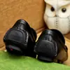 Mocasines de Moda Europeos, Zapatos Casuales de Deslizamiento para Hombre de Cuero Genuino, Zapatos de Cuero Antideslizantes