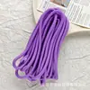 Corda Trançada de Poliéster Colorida DIY Acessórios para Joias Feitas à Mão Corda de Contas para Celular Pingente Pacote de Material de Corda