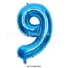 Globos Digitales Versión Americana de 32 pulgadas Globos de Película de Aluminio Oro Plata Decoración para Fiesta de Cumpleaños Boda Día de Año Nuevo Venta al por Mayor