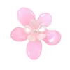 36mm Flores Gradientes Flores de Pérola Flores 3D Grampos de Cabelo DIY Acessórios de Cabelo Enfeites de Cabelo Materiais Decorativos Furos