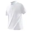 Camisa Polo Masculina de Verão 2026 Seda Gelada Secagem Rápida Estilo Fino Casual Caimento Solto