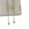 2026 Taobao Novo Colar Pingente de Três Pérolas Estilo Francês Luxo Leve Exquisito, Colar Elegante em Forma de Uva com Três Contas