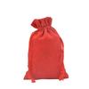 Bolsa de algodón con cordón publicitario color liso bolsa de algodón en blanco dulces joyería té bolsa para guardar dulces logo