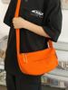 Moda Transfronteriza Casual de Un Hombro Multicolor Nicho Bolso Dumpling 2025 Nuevo Versátil Viaje Portátil Bolso Bandolera Comercio Exterior