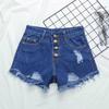 Shorts Jeans Femininos Verão Tamanho Extra Grande Plus Size Cintura Alta menina gordinha Estilo Coreano Ajuste Slim Super Shorts Hot Pants para Meninas Gordinhas e Estudantes