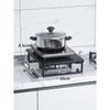 Soporte para cocina de inducción, estante de almacenamiento para estufa de cocina, soporte para estufa de gas, cubierta para estufa de gas, estante separador de base para el hogar