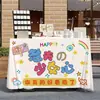 Actividades de Ventas en el Campus Mantel para Mesa de Puesto de Mercadillo Disposición de Puesto de Venta Benéfica para Jardín de Infancia Niños Metabo