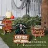 Nuevo Letrero Decorativo de Halloween 3D de Horror Transfronterizo para Decoración de Jardín Exterior