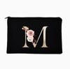Bolsa de Cosméticos Personalizada com Zíper e Letra da Amazon, Estampa, Bolsa para Estudantes, Material Pu em Branco, Bolsa de Cosméticos Feminina