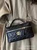 Bolsas de Alta Gama para Mujer Otoño e Invierno 2025 Nuevo Estilo Popular de Celebridad de Internet Bolso de Mano para el Trabajo Bolso Cruzado Tipo Cubo con Cadena Acolchada