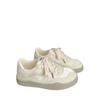 Zapatos casuales blancos combinables para mujer 2024 Nuevo Primavera y Otoño Nuevo Transpirable Suela Suave Estudiante Lindo Casual Zapatos de Tablero