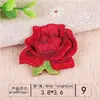 Patches Florais Bordados à Máquina Estilo Japonês Pequenos Patches de Flores Delicadas para Decoração e Reparo de Roupas Venda por Atacado do Fabricante