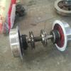 Juego de ruedas para locomotora eléctrica de mina Accesorios para locomotoras eléctricas Modelo de juego de ruedas para locomotora eléctrica Parámetros del juego de ruedas para locomotora eléctrica