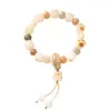 Pulsera de Raíz de Bodhi Natural Quemada a Carbón con Forma de Garra de Gato, Nueva Pulsera Anillo de Estilo Chino para Atraer la Fortuna, Artesanía Tradicional China, En Stock al por Mayor