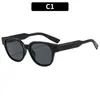 Nuevas Gafas Clásicas Transfronterizas para Hombre, Gafas de Sol Estilo Retro Europeo y Americano para Mujer, Gafas de Montura Grande, Modernas y Elegantes, Protección UV, Lentes de Alta Calidad