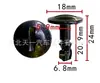 Los accesorios universales transfronterizos Tianyi Auto Fasteners son compatibles con los accesorios de carrocería y los parachoques del modelo Volkswagen Audi hv50